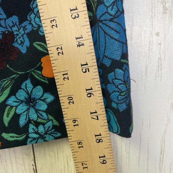 Loft Floral Skirt Size 0 - Picture 8 of 10